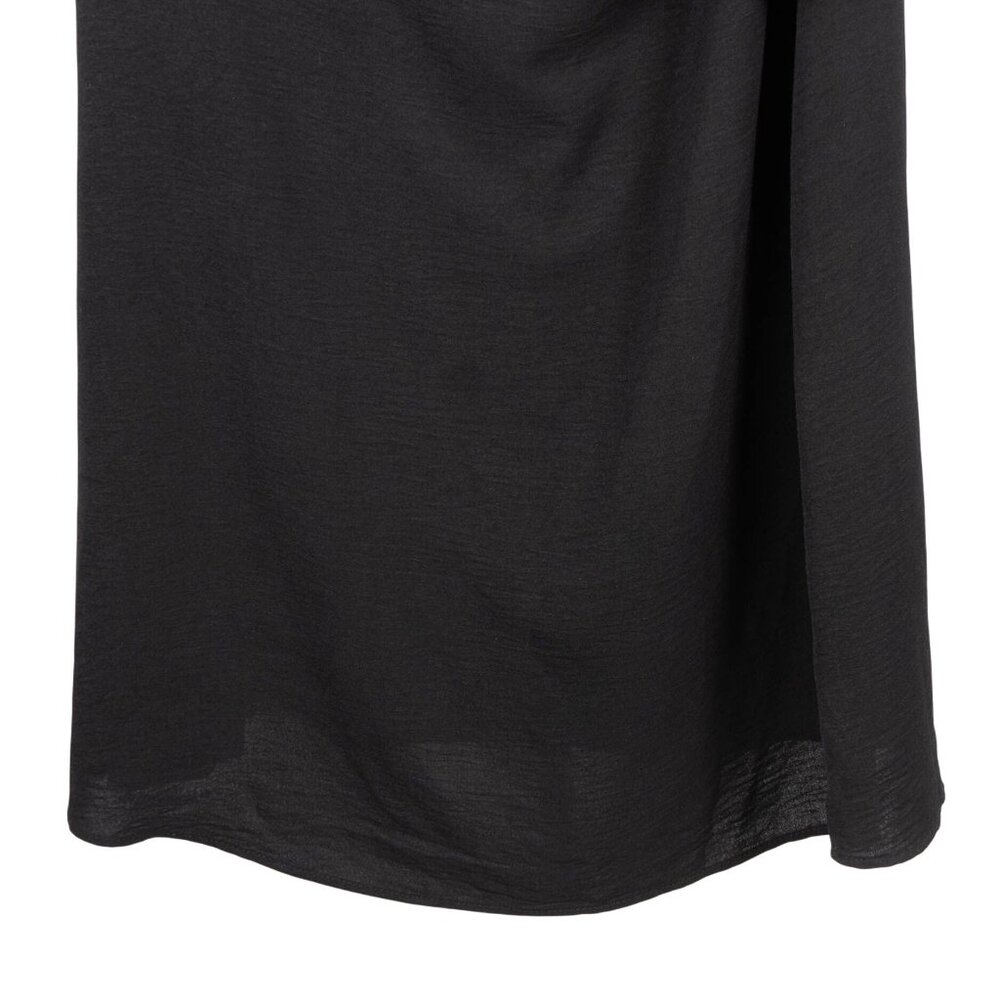 See You Monday Dress XL Womens Black Waist Tue Short Sleeve LBD Career Casual - Picture 4 of 7